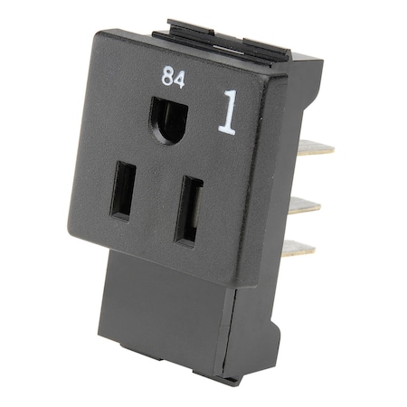 Electri-Cable Assemblies 15 Amp Circuit 1 Receptacle, 4PK 84-S1-BL175-4K